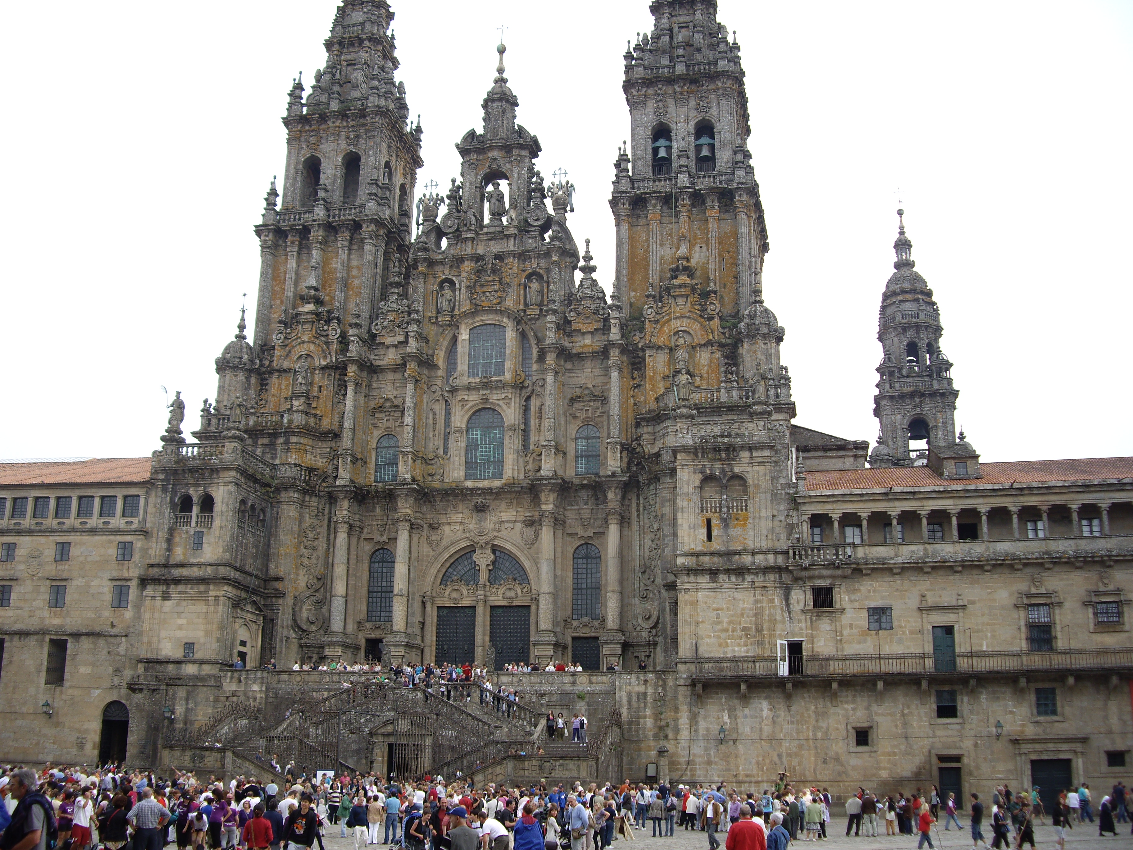 Die Kathedrale in Santiago de Compostella.